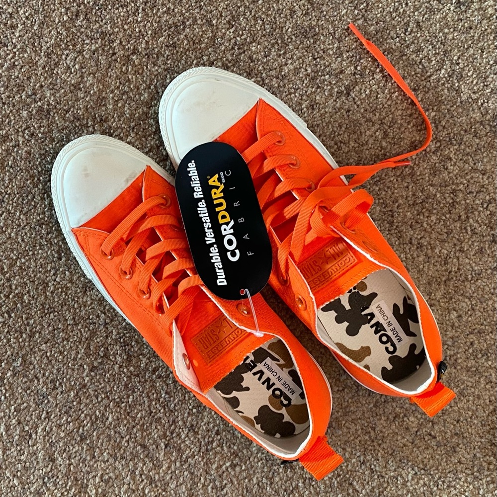 Orange Converse | Cordura Fabric